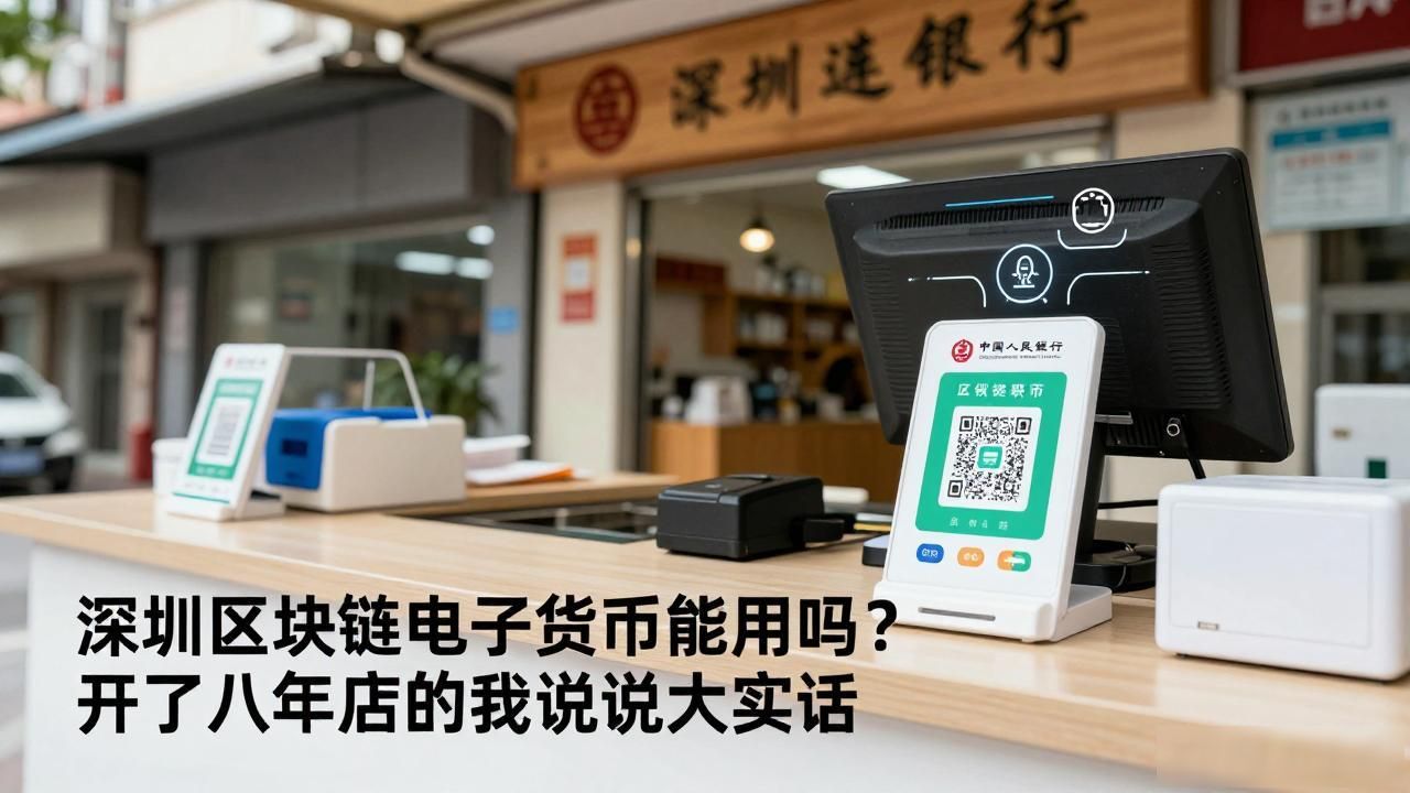 深圳区块链电子货币_奶茶店使用区块链电子货币_深圳小商户数字人民币收款体验