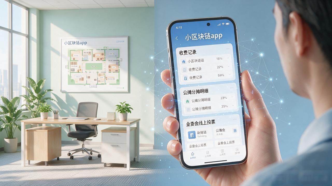 小区区块链app应用_小区块链app_物业收费区块链管理