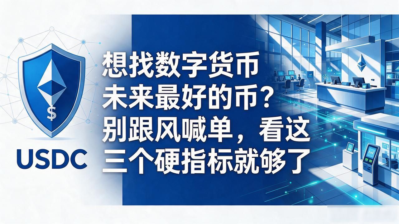 想找数字货币未来最好的币？别跟风喊单，看这三个硬指标就够了