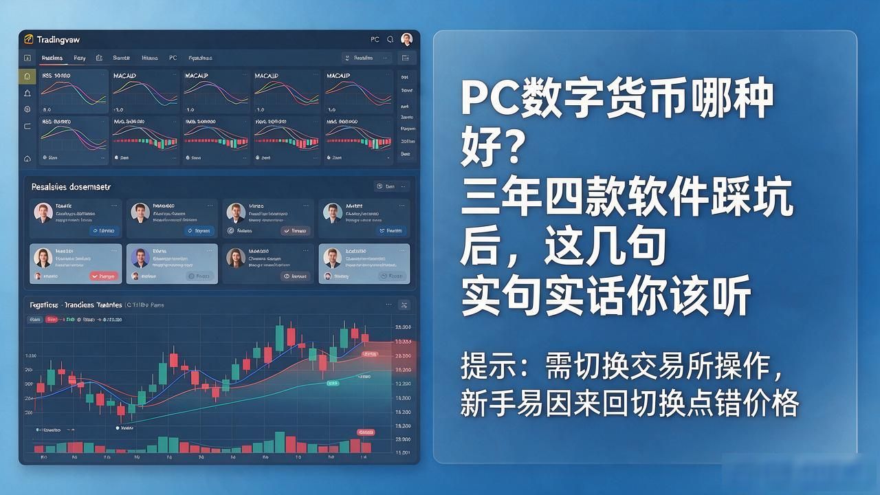 PC数字货币哪种好？三年四款软件踩坑后，这几句实话你该听