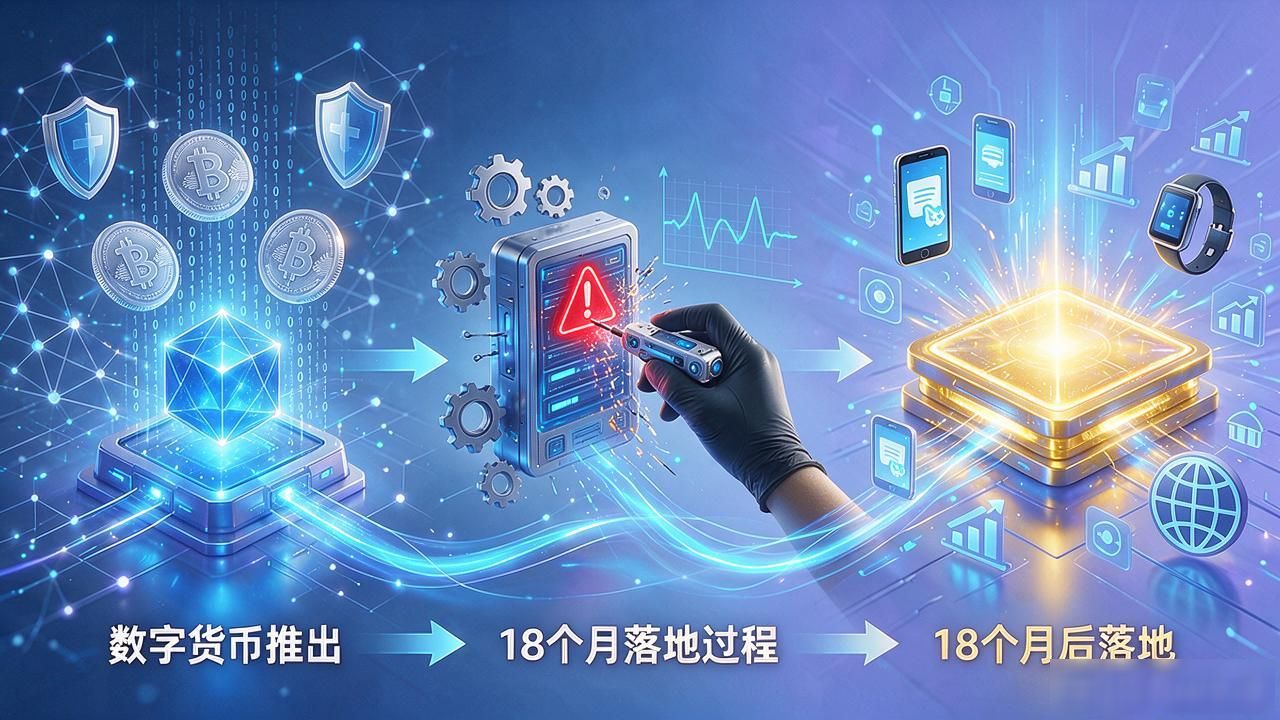 推出首个数字货币，18个月落地，最难的三件事跟技术没关系