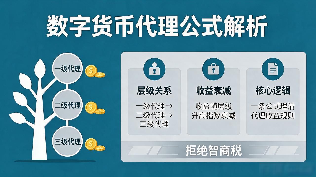 数字货币代理公式到底怎么算？搞懂一条公式，别再交智商税