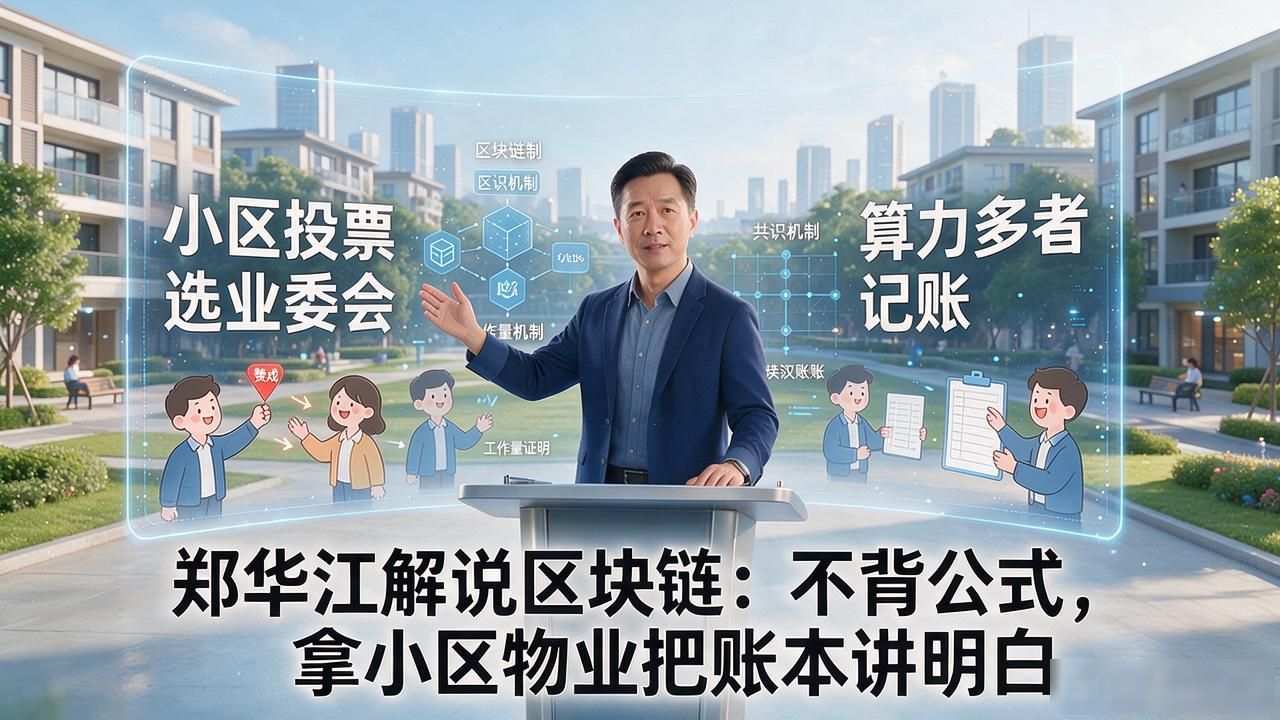 区块链去中心化菜市场比喻_郑华江解说区块链_智能合约自动售货机原理
