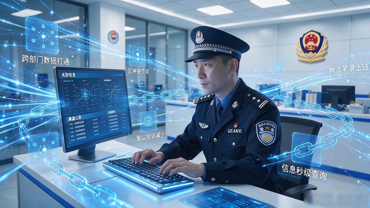 花溪公安区块链真落地了，一个干了十几年的基层民警说说到底变了啥