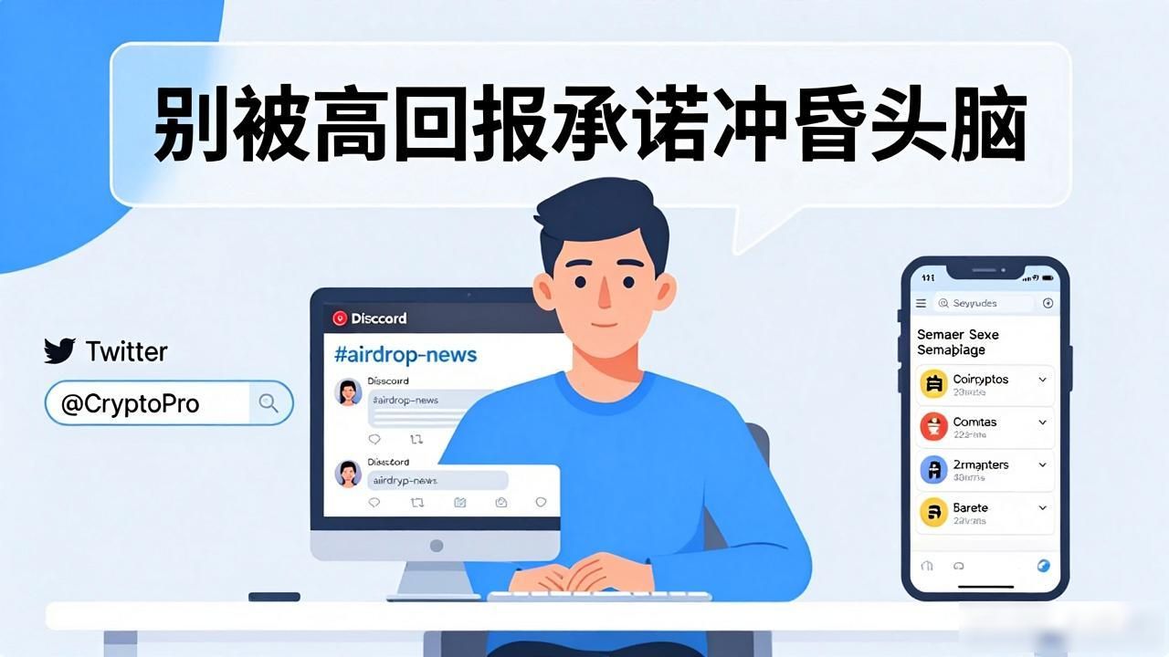 数字货币空投怎么领？新手必备领取攻略