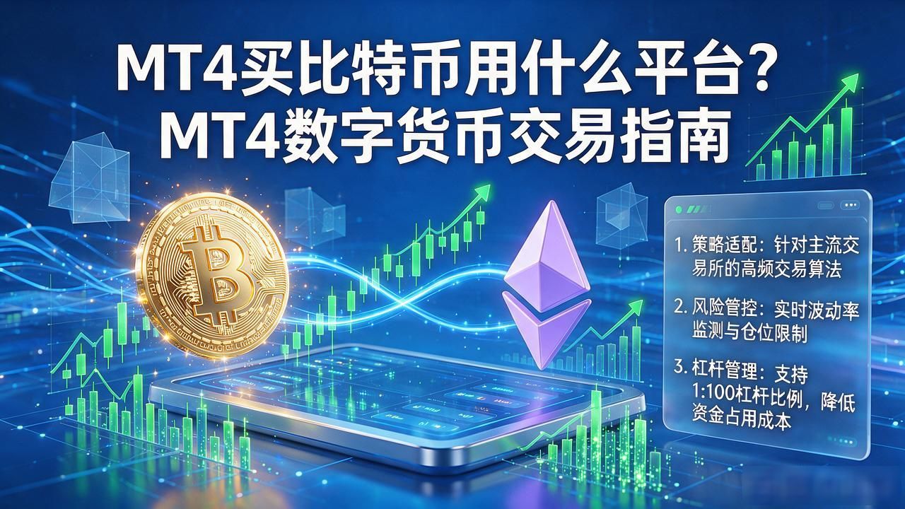MT4买比特币用什么平台？MT4数字货币交易指南