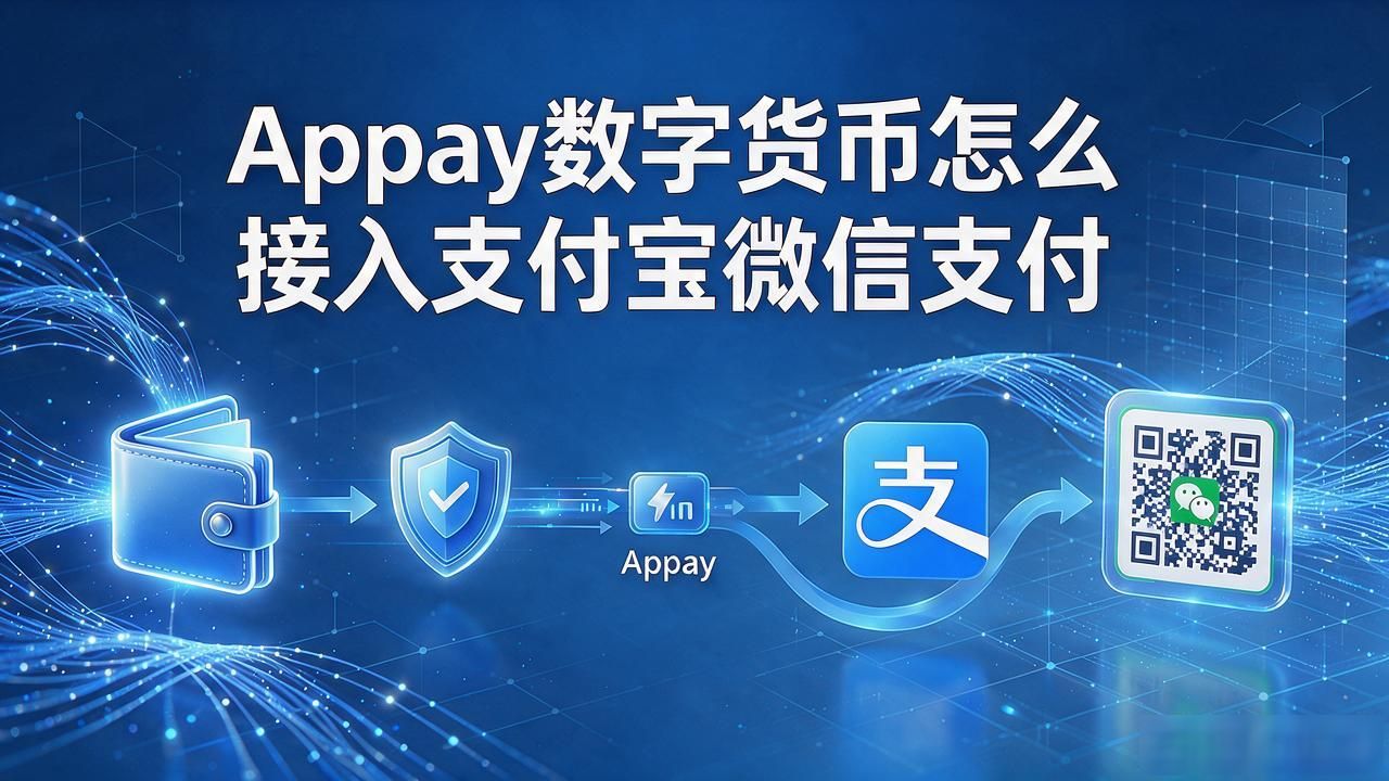 Appay数字货币怎么接入支付宝微信支付