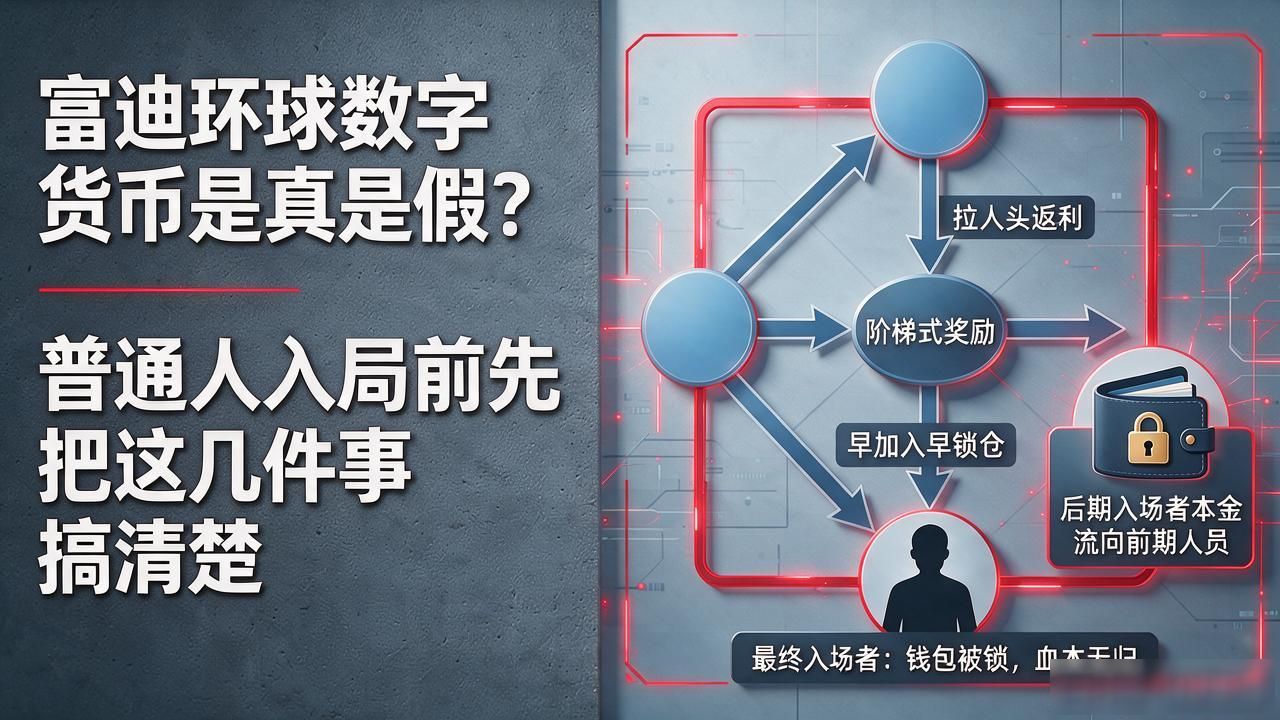 富迪环球数字货币是真是假？普通人入局前先把这几件事搞清楚