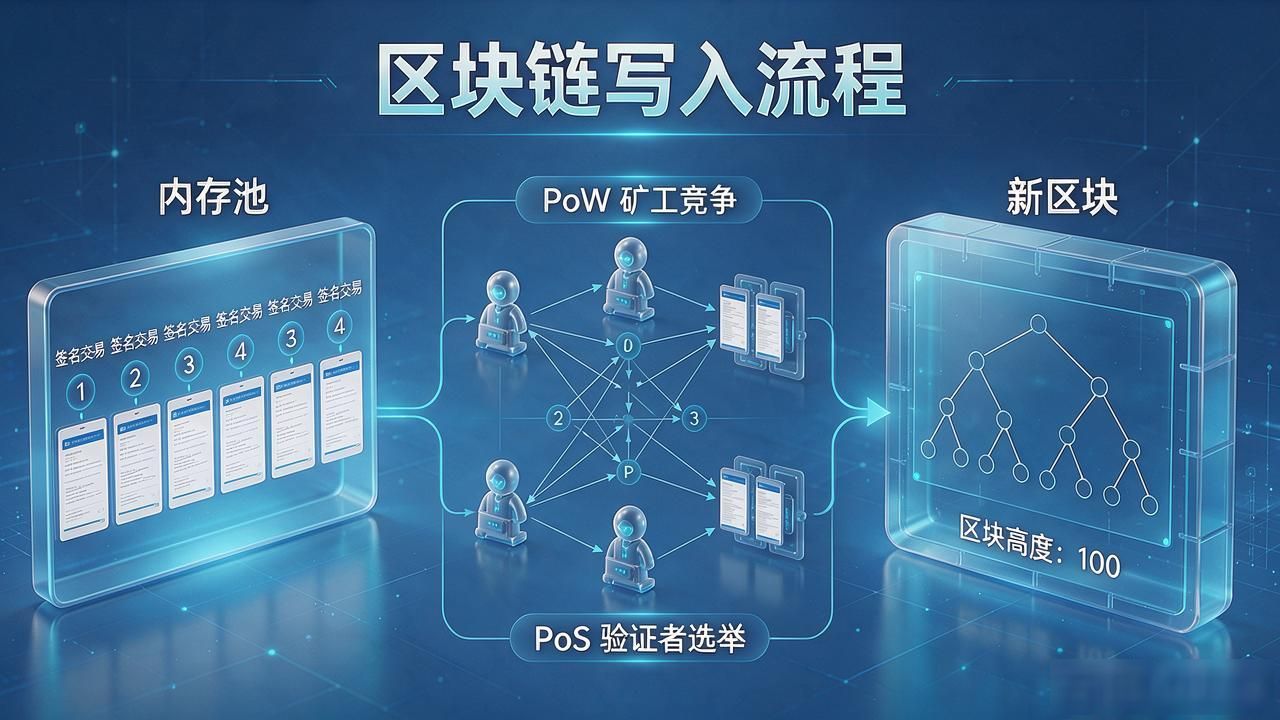 区块链写入流程_智能合约开发 区块链写入流程 数字签名验证