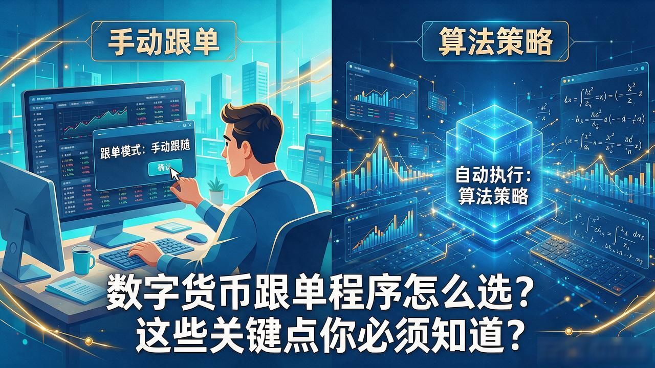数字货币跟单程序怎么选？这些关键点你必须知道
