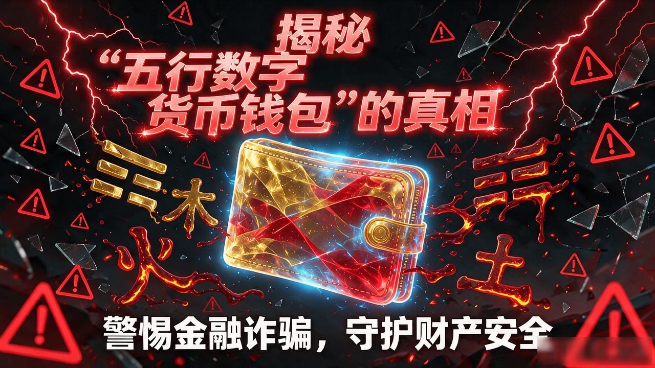 警惕五行数字货币电子app钱包骗局_中国五行数字货币电子app钱包_识别数字货币平台风险