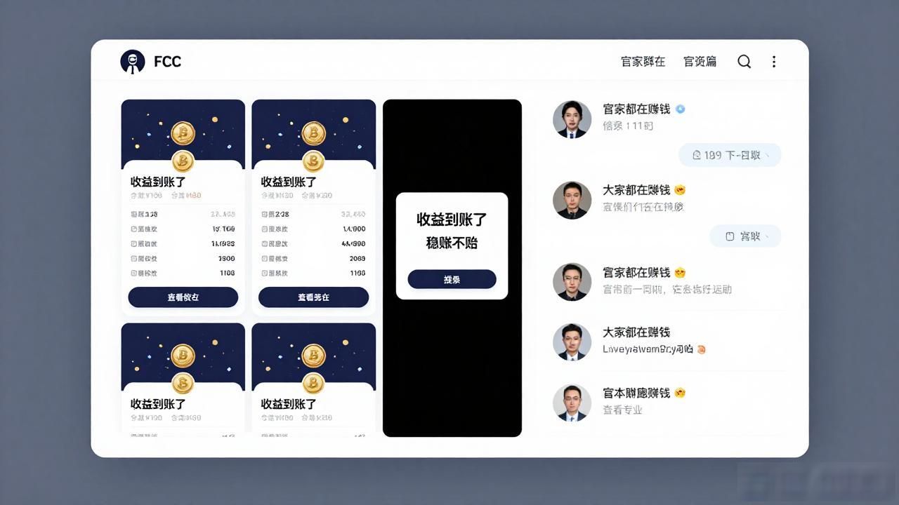 fcc数字货币骗局_FCC官方认证投资项目骗局_FCC数字货币认证骗局