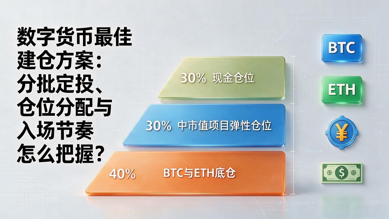 数字货币最佳建仓方案：分批定投、仓位分配与入场节奏怎么把握
