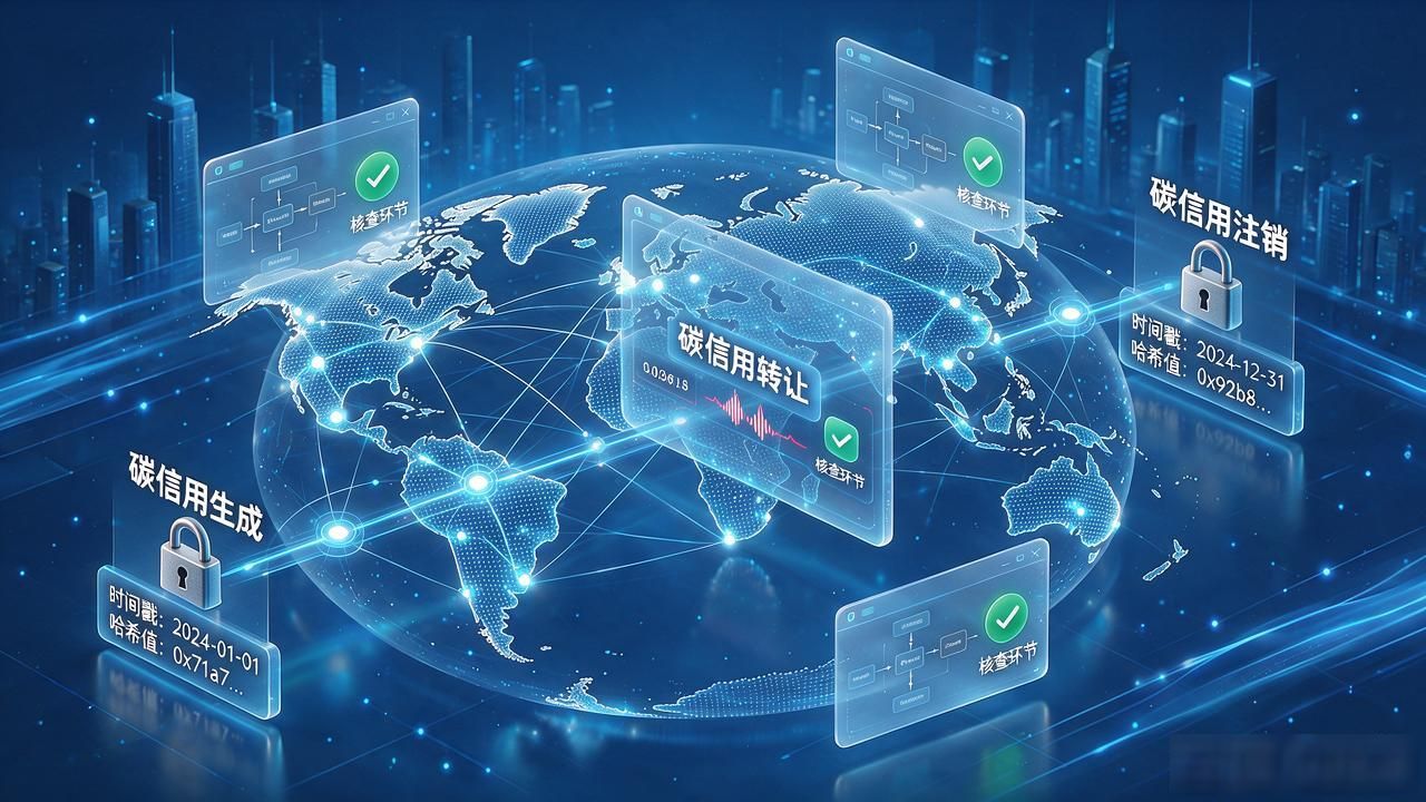 碳信用智能合约_区块链与碳排_区块链碳排管理