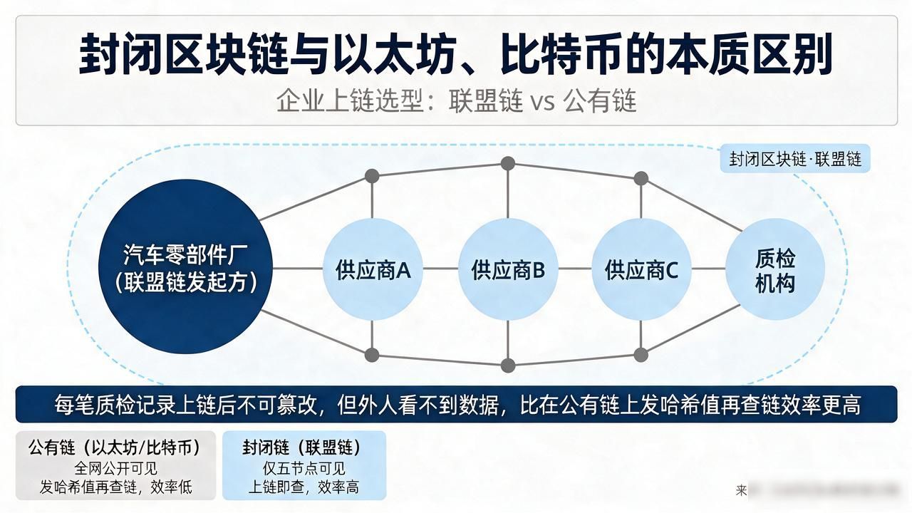企业上链选型指南_封闭区块链与联盟链的区别_封闭区块链