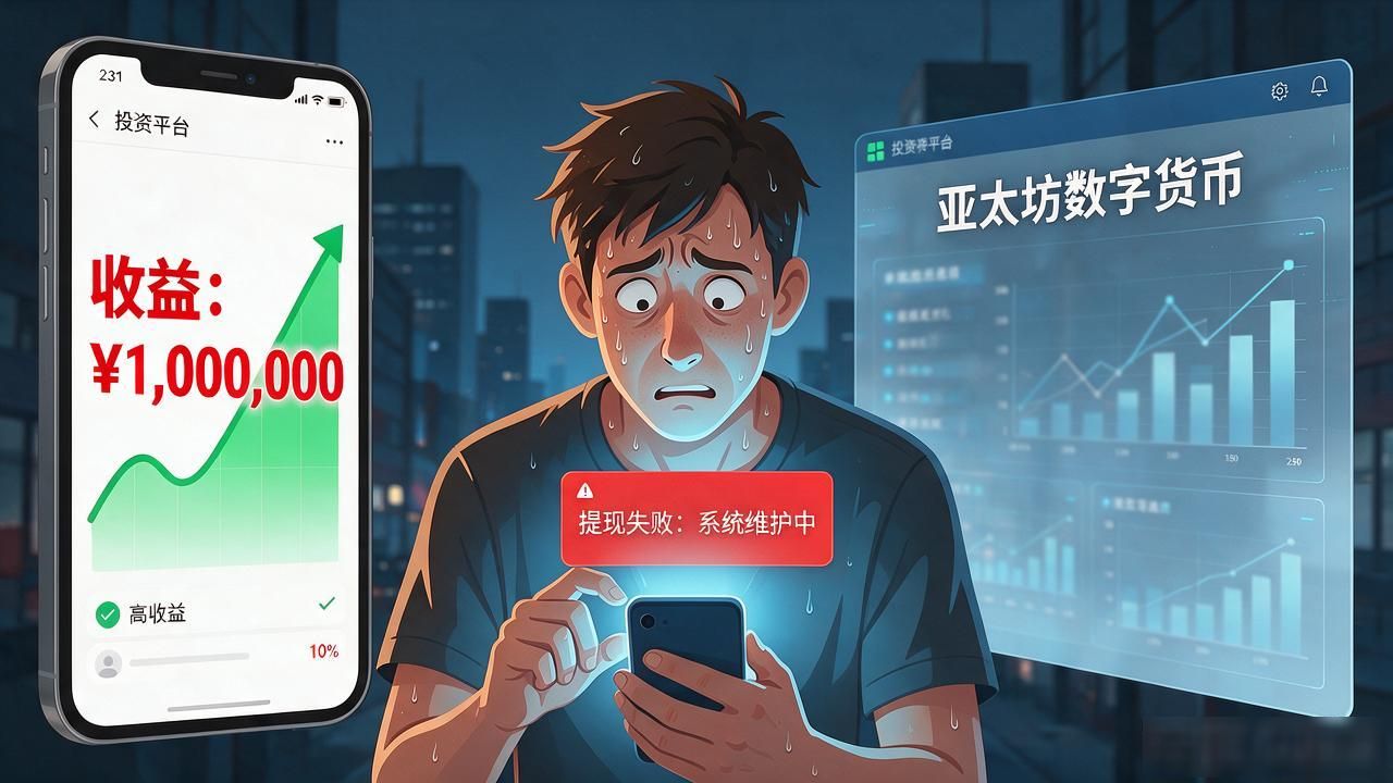 揭露无监管投资平台陷阱_警惕亚太坊数字货币平台骗局_亚太坊数字货币真假