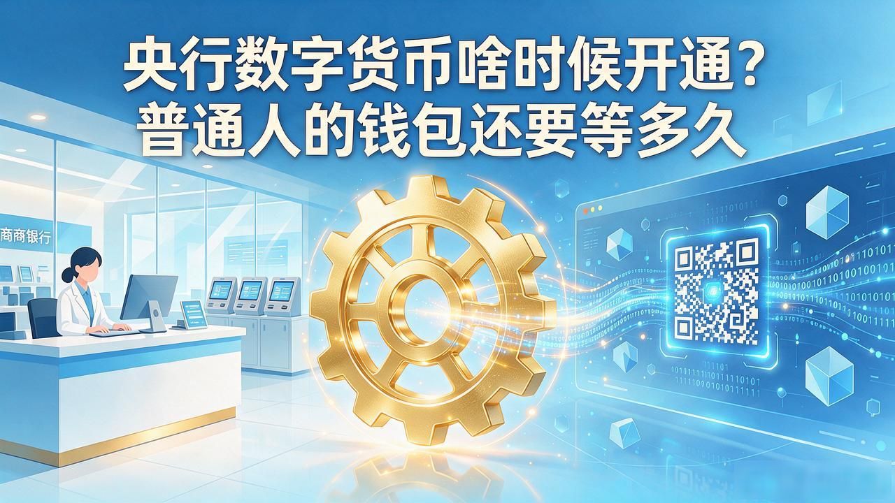 央行数字货币啥时候开通？普通人的钱包还要等多久