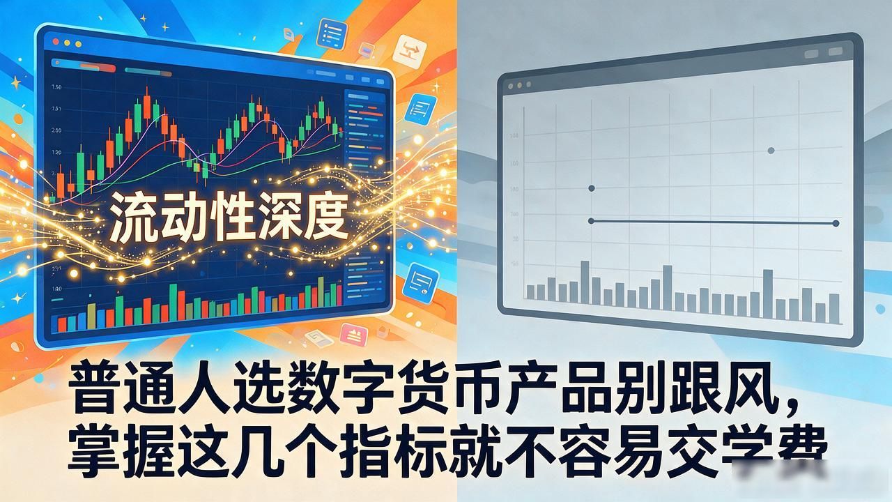 普通人选数字货币产品别跟风，掌握这几个指标就不容易交学费