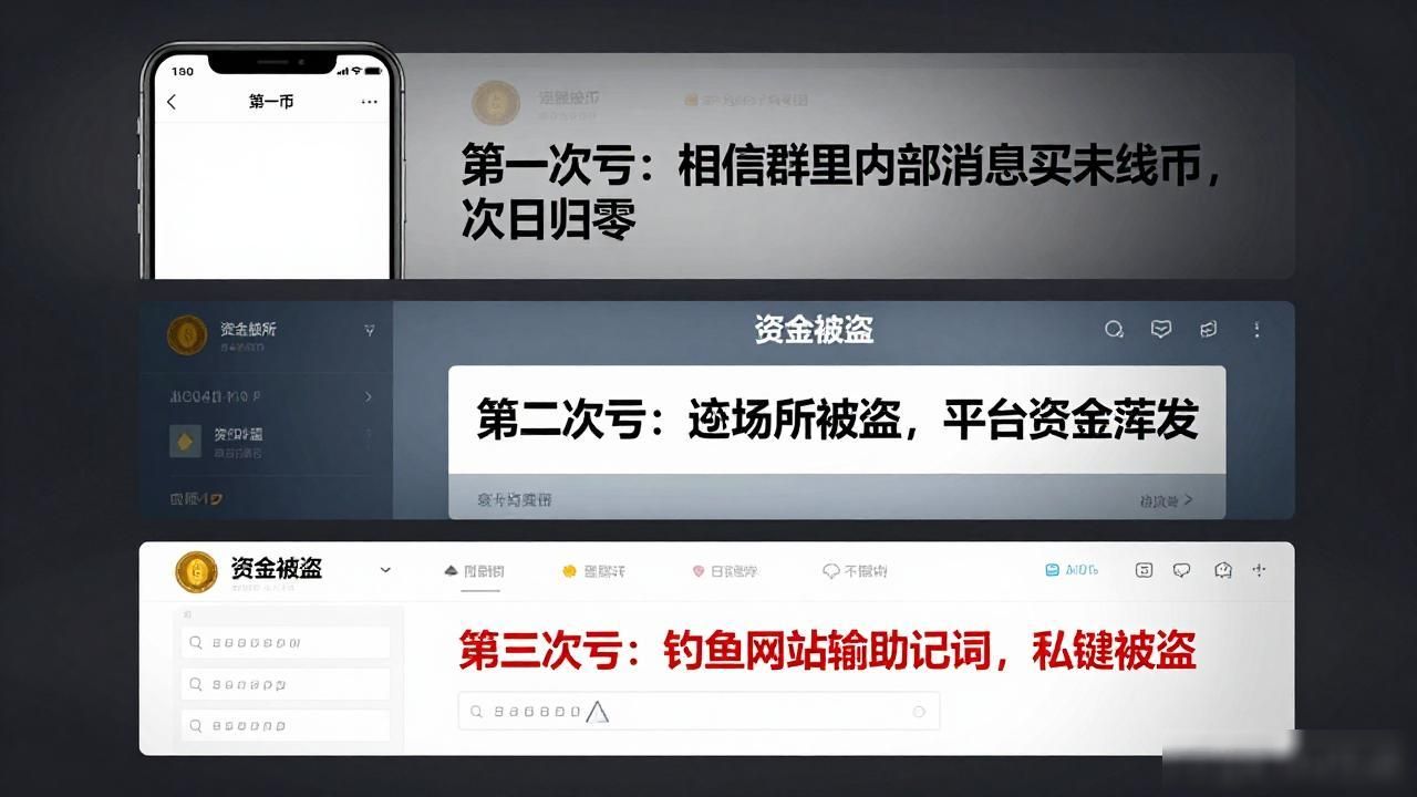 玩区块链安全吗_新手玩币亏损教训与防范策略_区块链投资安全风险与人为陷阱