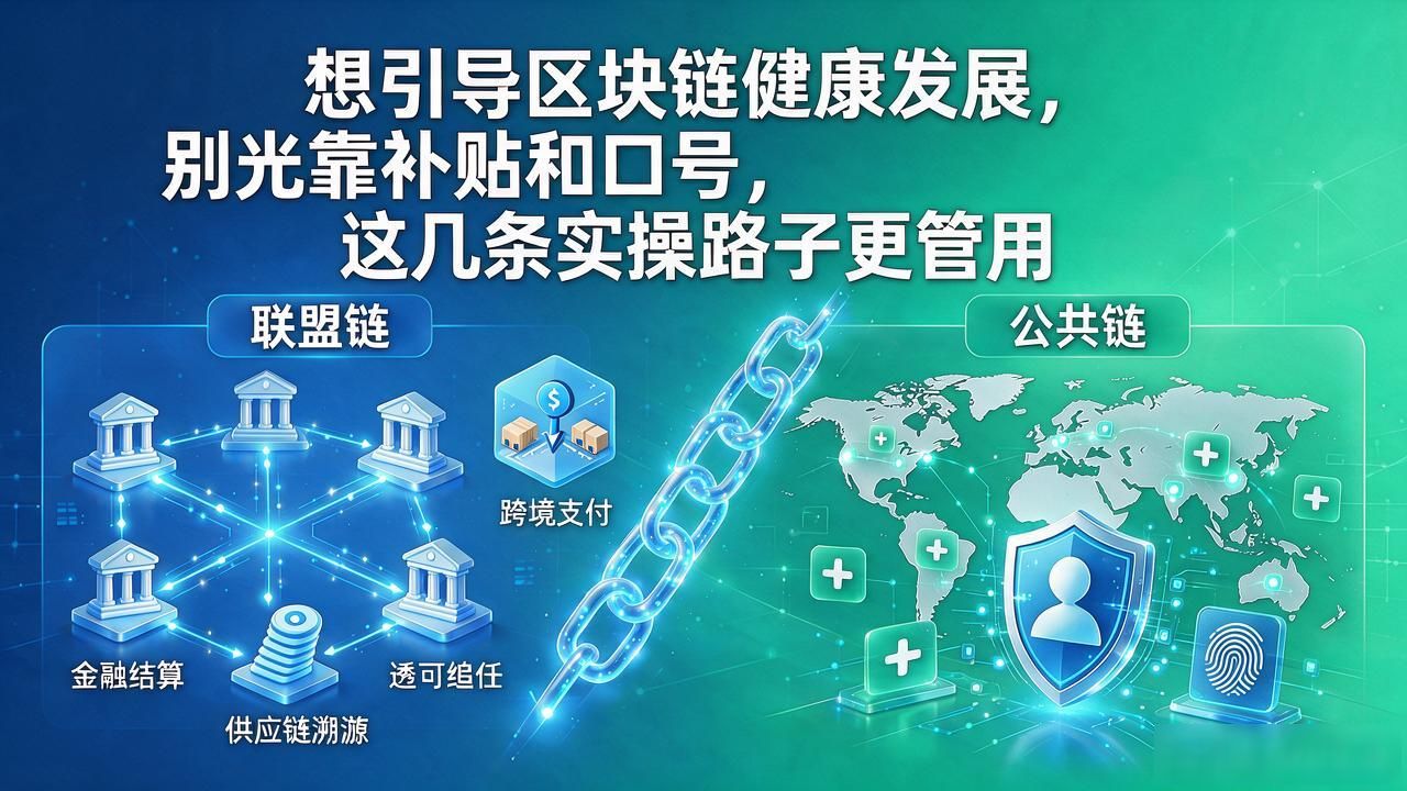 基础设施链选型_如何引导区块链发展_区块链监管框架