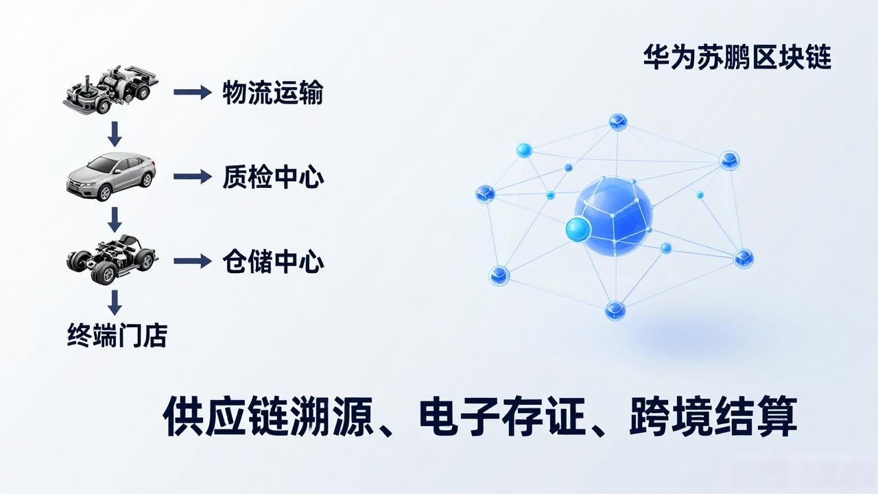 华为苏鹏区块链鲲鹏架构_供应链溯源电子存证_华为苏鹏区块链