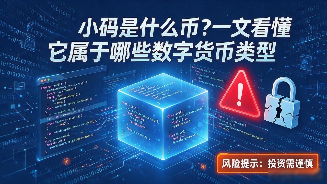 小码是什么币？一文看懂它属于哪些数字货币类型
