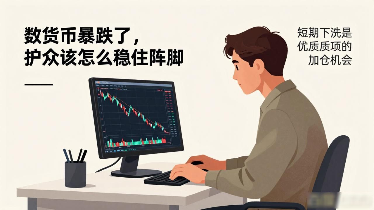 数字货币暴跌了，散户该怎么稳住阵脚