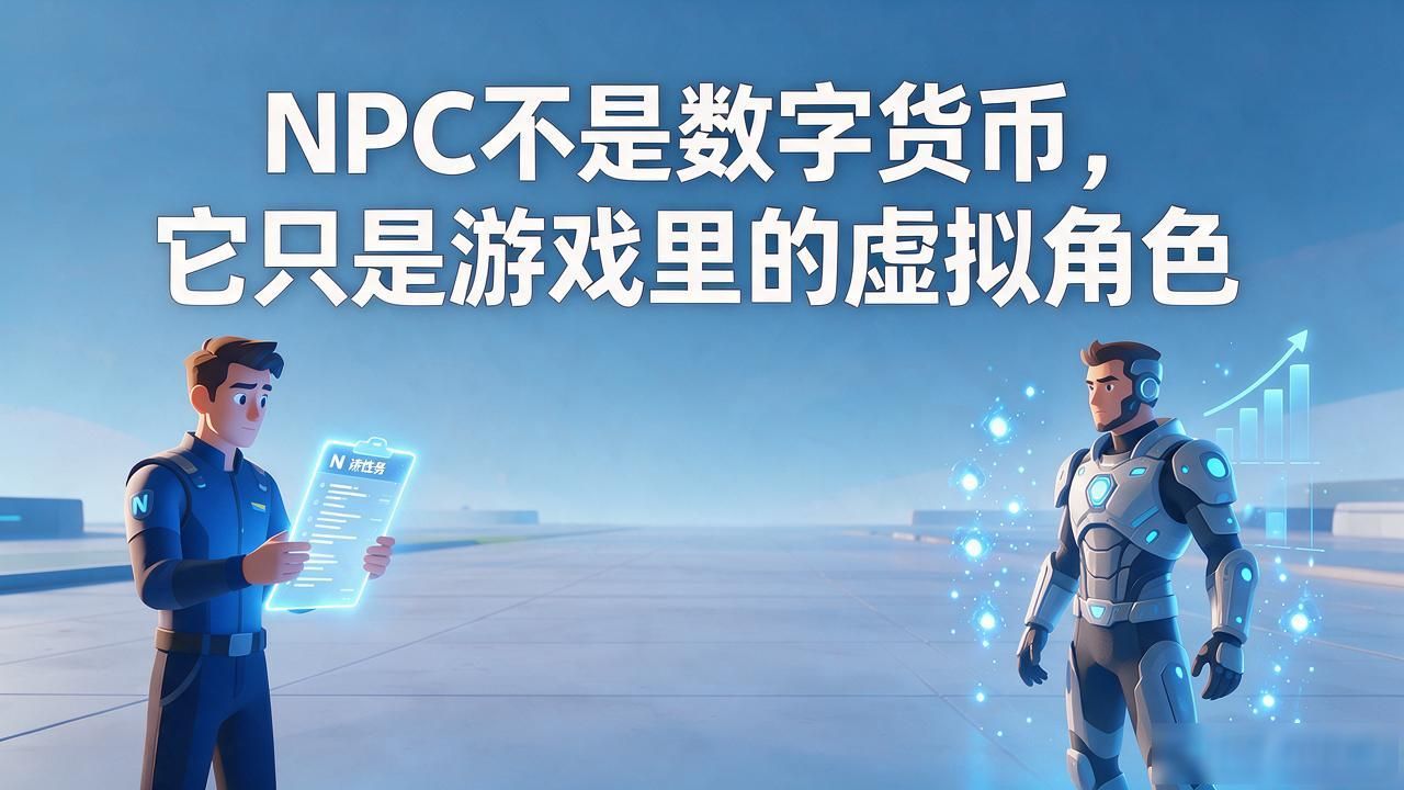 npc是否是数字货币_NPC和加密货币的区别 非玩家角色与数字货币的差异 游戏NPC是否属于金融概念