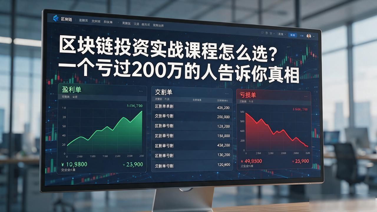 区块链投资实战课程避坑指南_区块链投资实战课程_如何判断交易课程是否靠谱