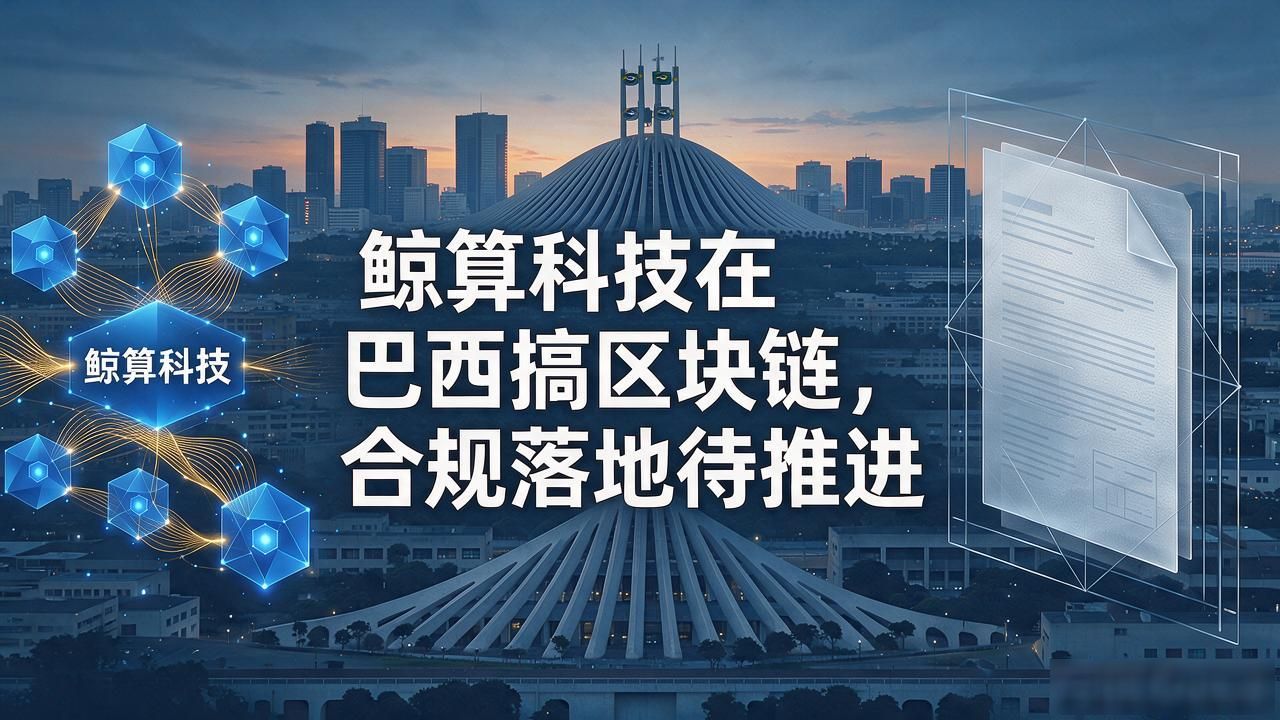 鲸算科技巴西区块链_鲸算科技 巴西 区块链合规