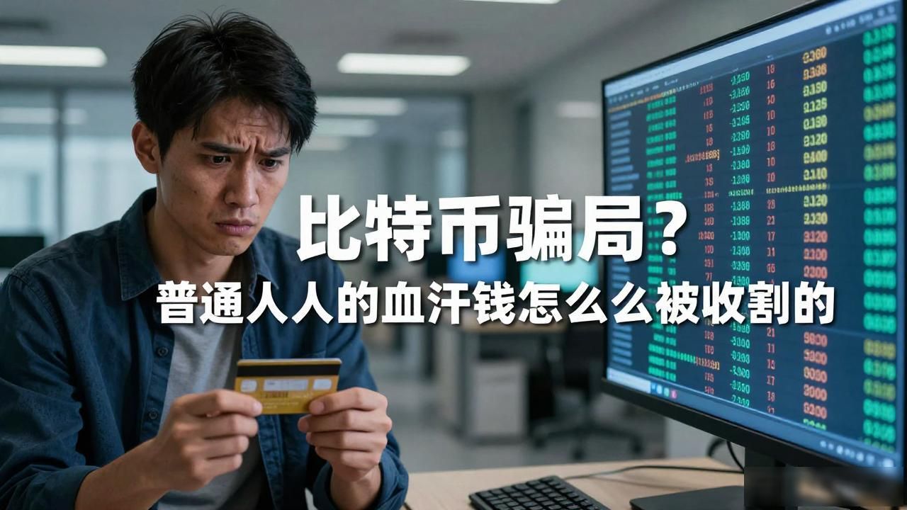 比特币骗局？普通人的血汗钱是怎么被收割的