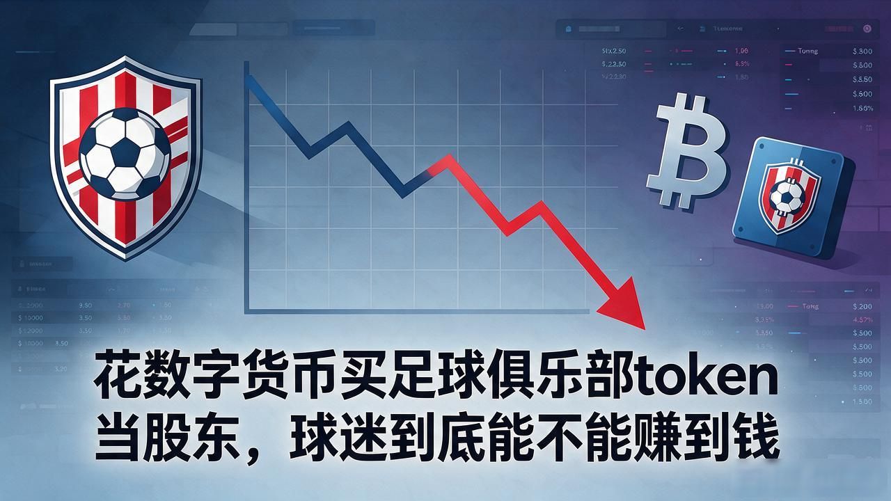 花数字货币买足球俱乐部token当股东，球迷到底能不能赚到钱