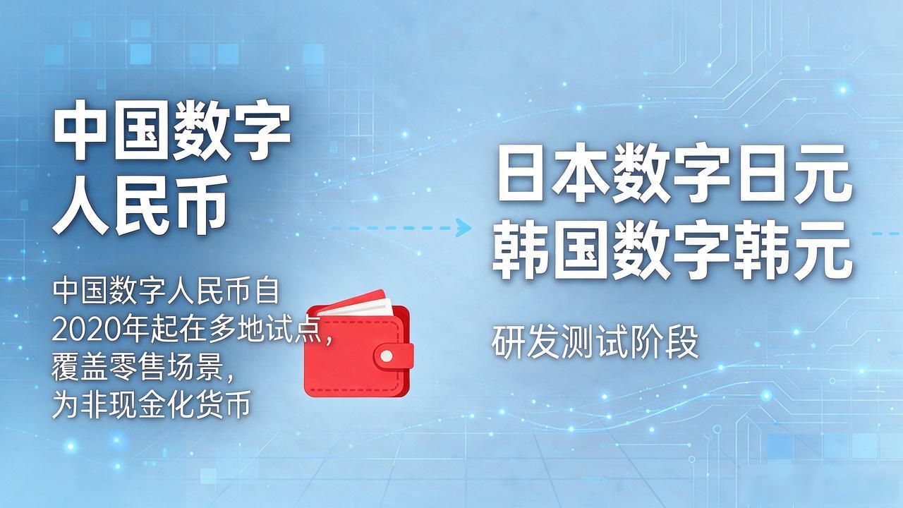 数字货币哪个国家实行了，目前30多个经济体在推进，中国算不算
