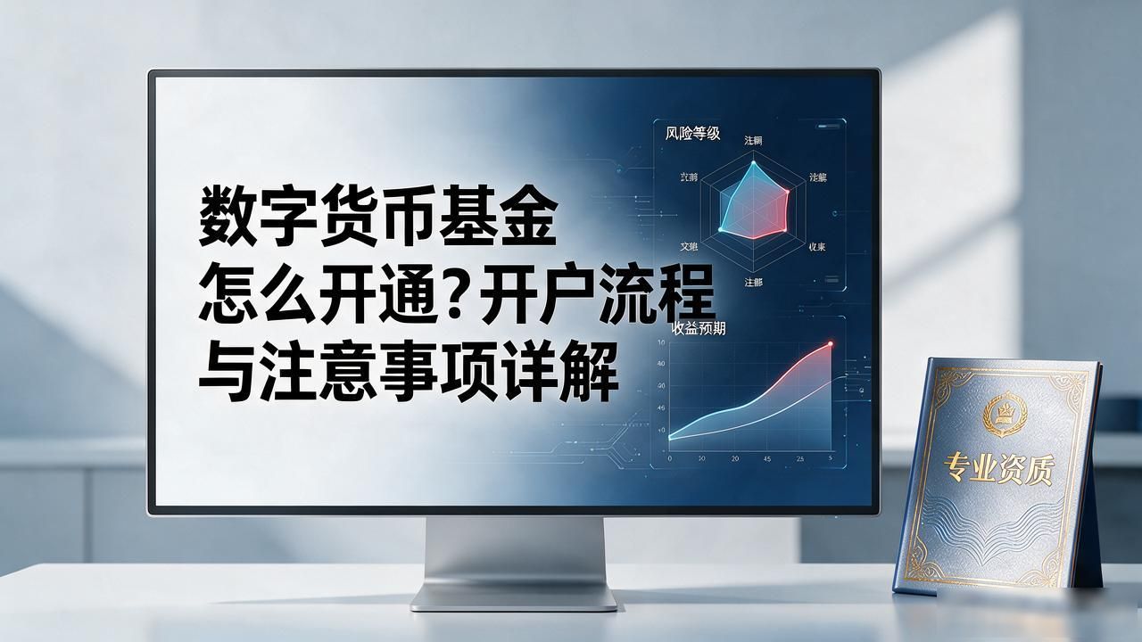 开通数字货币基金_适合普通投资者的数字货币基金怎么开通_国内正规数字货币基金开户流程