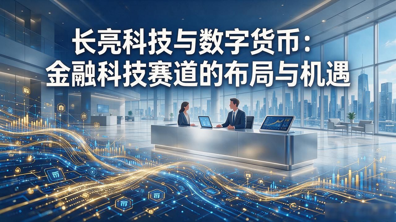 长亮科技与数字货币：金融科技赛道的布局与机遇