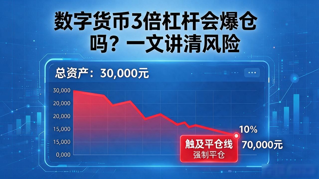 数字货币后面3x会强制平仓吗_杠杆交易保证金与平仓线详解_数字货币3倍杠杆交易如何避免爆仓