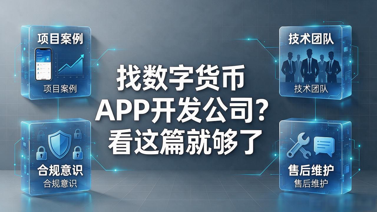 国内数字货币APP开发公司选择指南_数字货币aPP开发龙头公司_数字货币APP开发核心技术要求