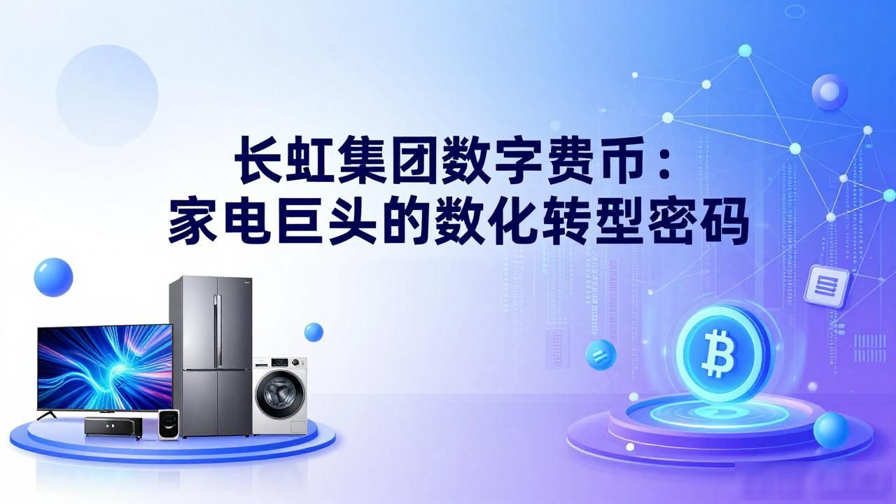 长虹集团数字货币：家电巨头的数字化转型密码