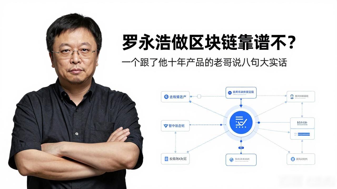 罗永浩做区块链靠谱不？一个跟了他十年产品的老哥说几句大实话